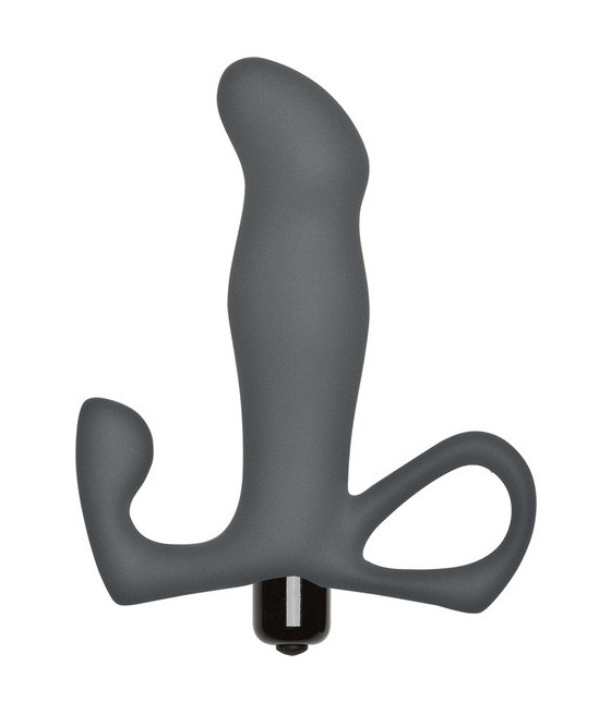 optimale anal plug vibrant point-p ardoise de doc johnson